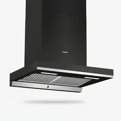 Bosch DWEA98H60I 90 cm Series 4 Wall-Mounted Chimney (Flat Black, Auto Clean, Touch & Gesture Control)