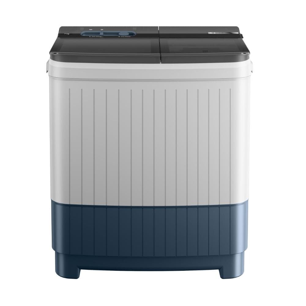 Bosch WJP702P0IN Series 6 – 7 kg 5 Star Semi-Automatic Top Load Washing Machine (Peacock Blue)