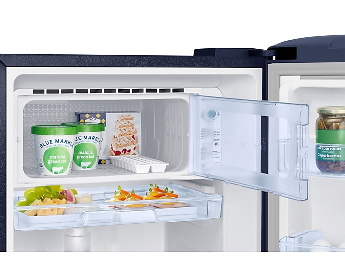 Samsung 189 L 5‑Star Inverter Single Door Refrigerator – Midnight Blossom Blue (RR21C2H25UZ/HL)