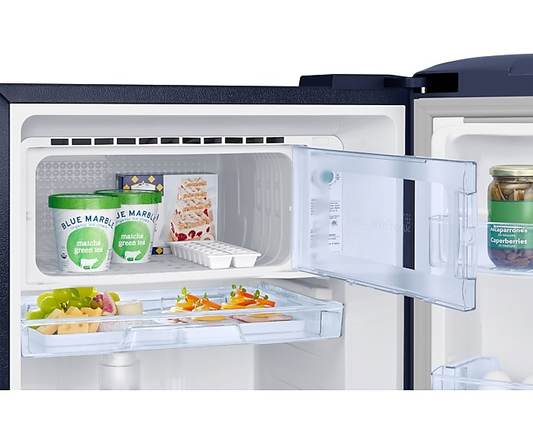 Samsung 189 L 5‑Star Inverter Single Door Refrigerator – Midnight Blossom Blue (RR21C2H25UZ/HL)