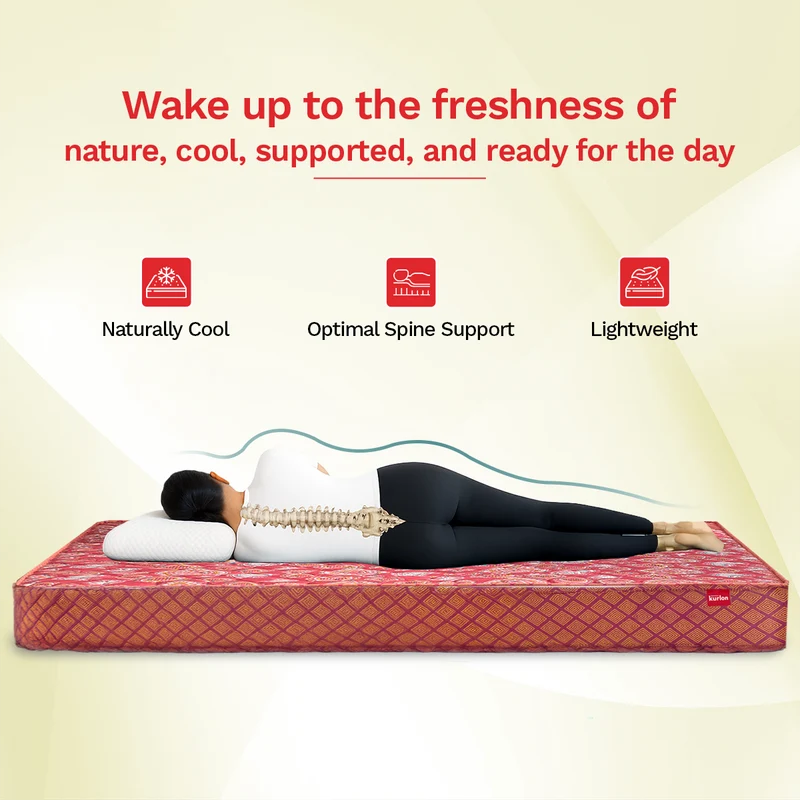 Kurlon Natural Coir Mattress Queen 5" | 78" x 66"