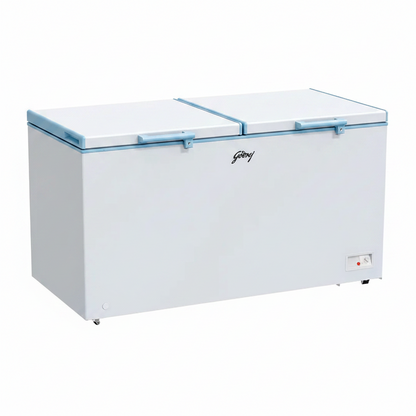 Godrej DH ESNCH 525E 2HCLP RW 505L 5 Star Convertible Double Door Deep Freezer - White