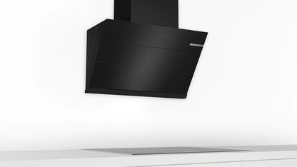 Bosch DWKF68G60I 60 cm Series 4 Wall-Mounted Chimney (Black, Filterless, Touch Control, Auto Clean)