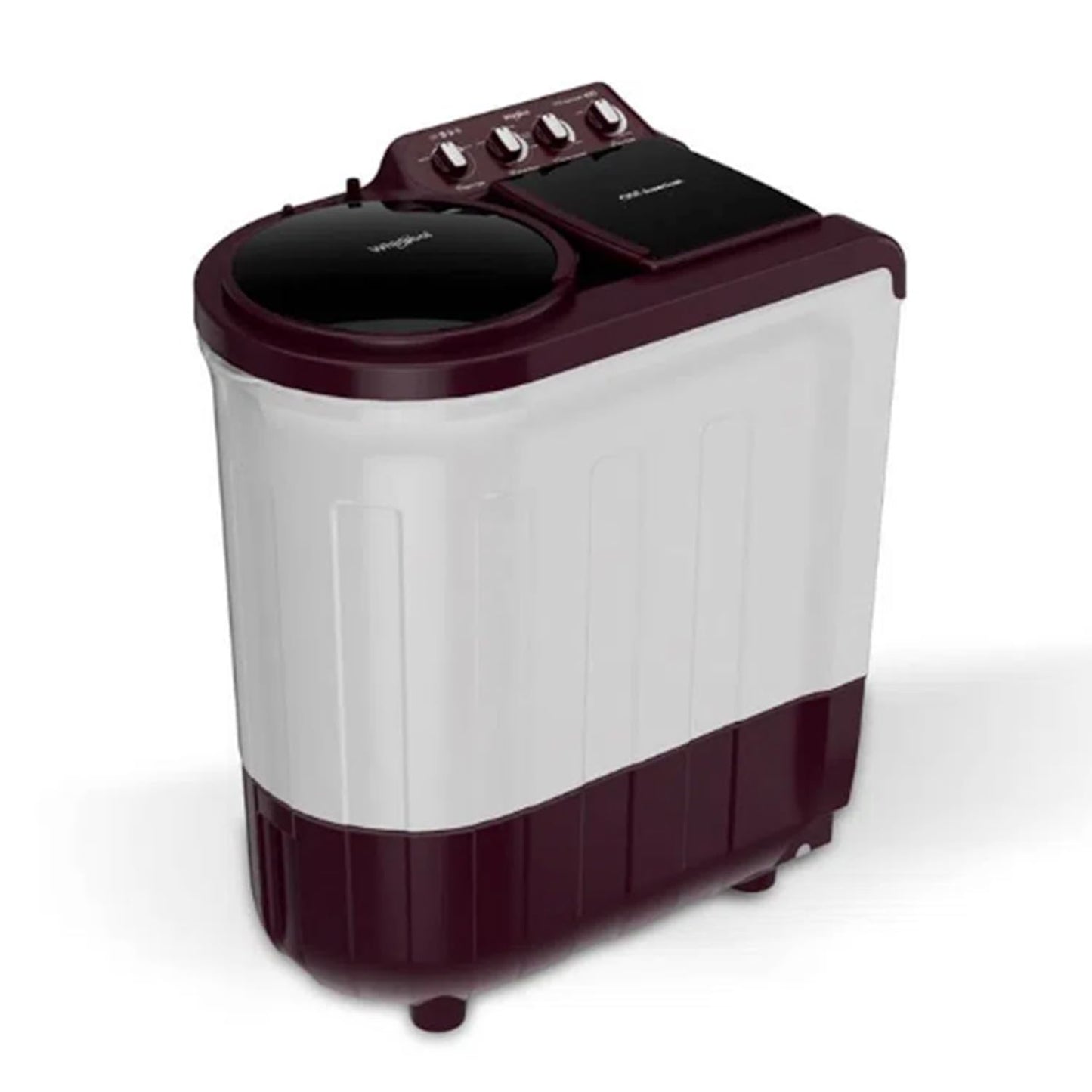 Whirlpool ACE 7.0 SUPERSOAK Semi Automatic Washing Machine – 7.0 Kg (Wine, 30298)
