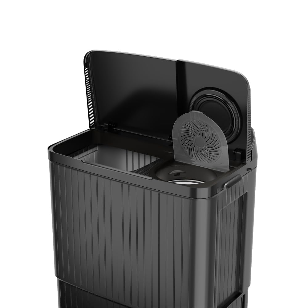 Haier 12kg Semi-Automatic Top Load Washing Machine HTW120-196BK