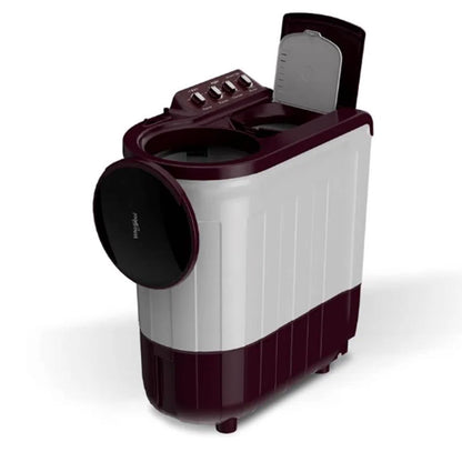 Whirlpool ACE 7.0 SUPERSOAK Semi Automatic Washing Machine – 7.0 Kg (Wine, 30298)