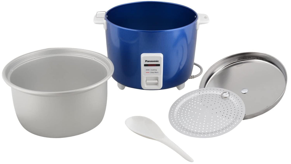 Panasonic SR-WA18H(AT)BL Electric Rice Cooker – 1.8L, Blue