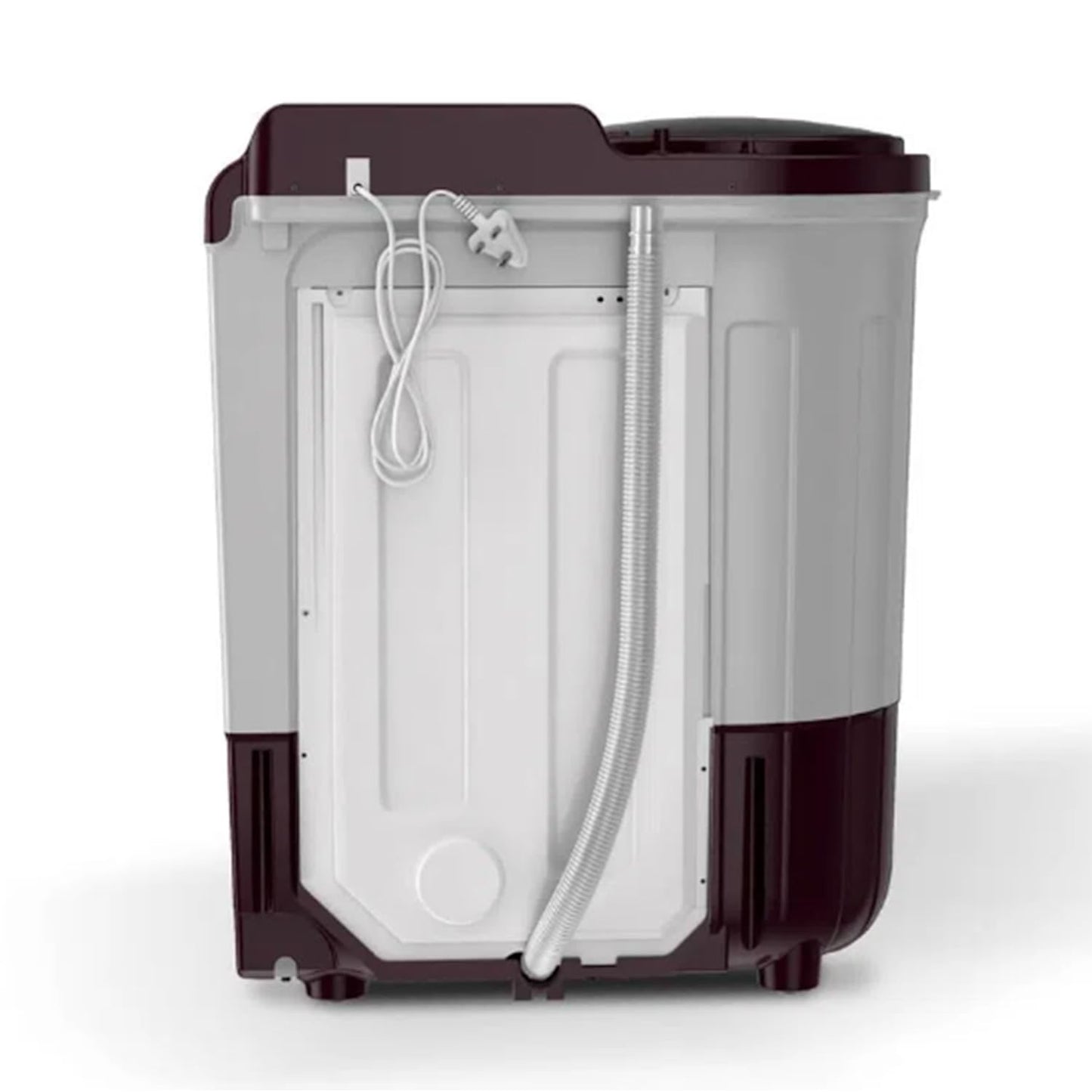 Whirlpool ACE 7.0 SUPERSOAK Semi Automatic Washing Machine – 7.0 Kg (Wine, 30298)