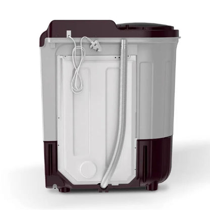 Whirlpool ACE 7.0 SUPERSOAK Semi Automatic Washing Machine – 7.0 Kg (Wine, 30298)