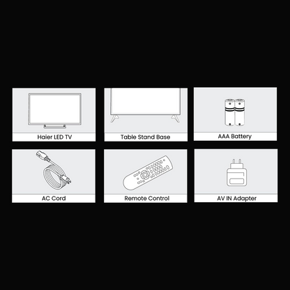 Haier 43 Inch 4K Ultra HD Smart Google TV 43P7GT-P with Dolby Vision & Dolby Atmos
