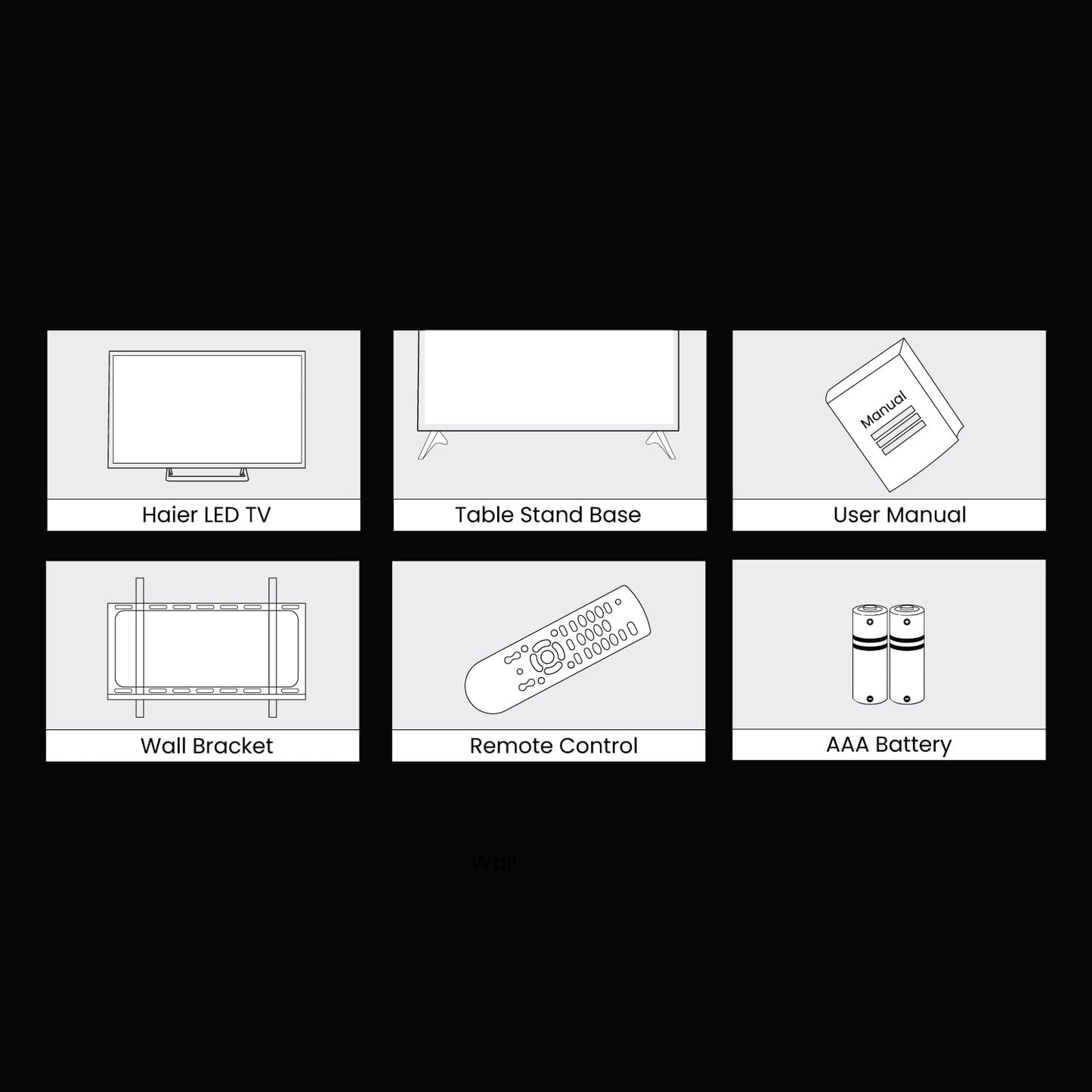 Haier LE32A7 – 32″ HD‑Ready Smart LED TV