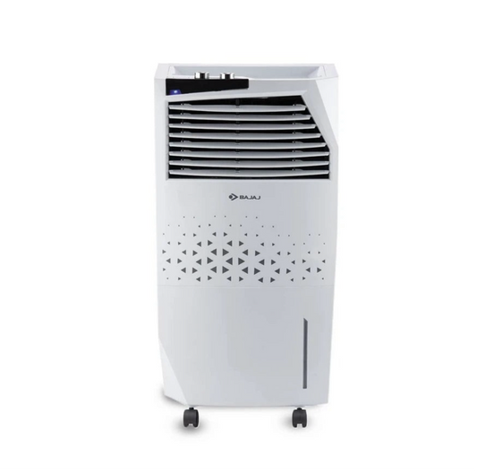 Bajaj Shield Series Skive Nios 36L Tower Air Cooler – DuraMarine PRO Pump, Anti-Bacterial Hexacool, 100 Ft Air Throw