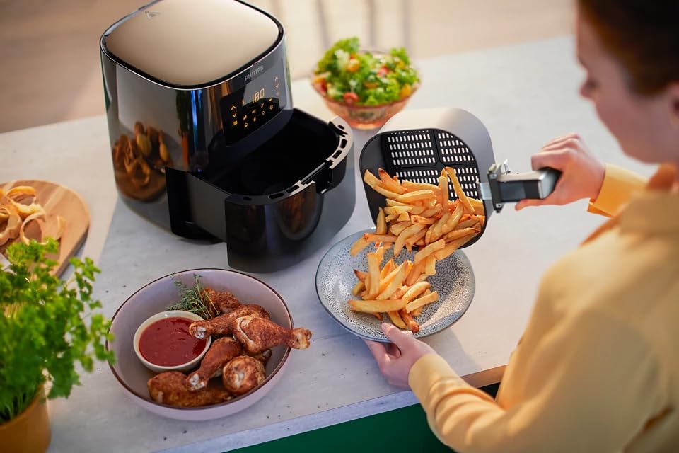Philips HD9252/70 Airfryer (3000 Series) – 4.1L, 1400W, Digital Touchscreen – Black