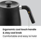 Hawkins Futura FKTA1 1.4L Smart Electric Kettle – 1200W, Stainless Steel