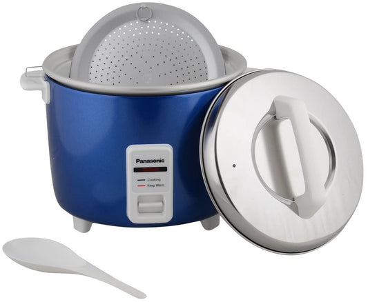 Panasonic SR-WA18H(AT)BL Electric Rice Cooker – 1.8L, Blue