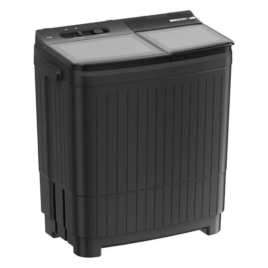 Bosch WJG803S0IN – 8 kg 1300 RPM Semi-Automatic Top Load Washing Machine (Black/Silver)