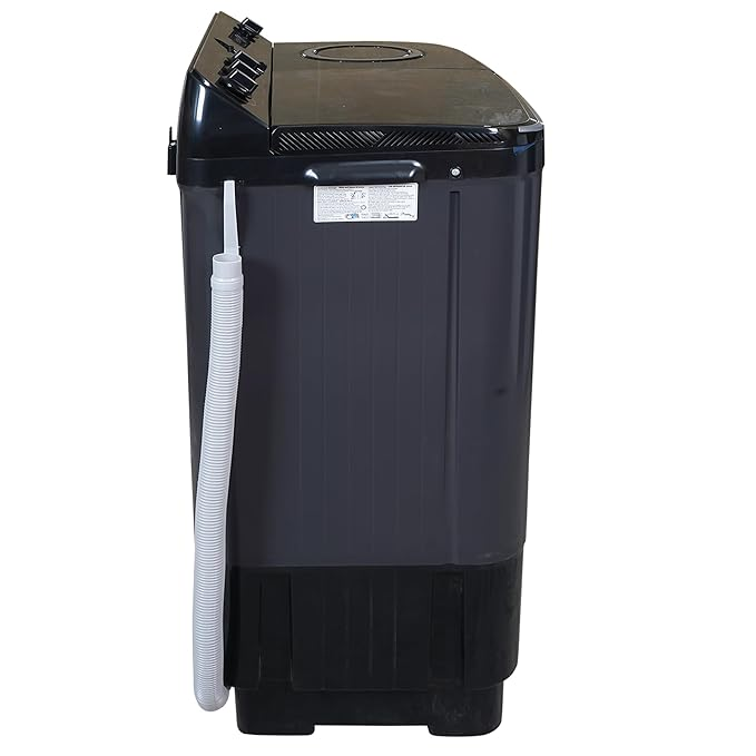 Haier 9 Kg 5 Star Semi Automatic Top Loading Washing Machine HTW90-196BBK
