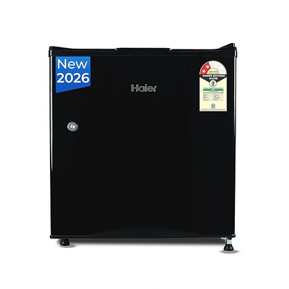 Haier HRD-752KSA 50L 2 Star Direct Cool Mini Bar Refrigerator - Black Steel