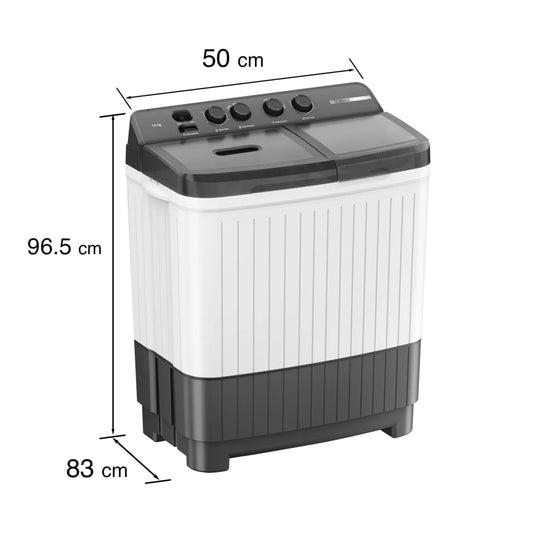 Bosch WJZ751W0IN | 7.5 kg 5‑Star Semi‑Automatic Top Load Washing Machine