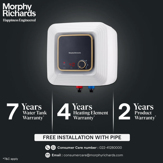 Morphy Richards MR Kube 25L Storage Water Heater – Model 840073