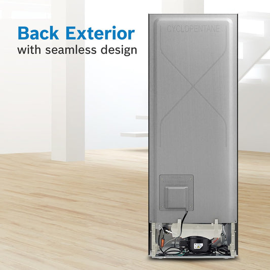 Bosch CMC33K03NI 303L Triple Door Refrigerator – Convertible, Inverter, Silver
