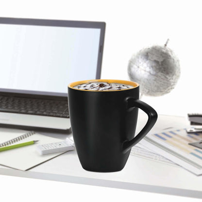 Treo Delta Ceramic Mug Set – 240 ml (Set of 6)