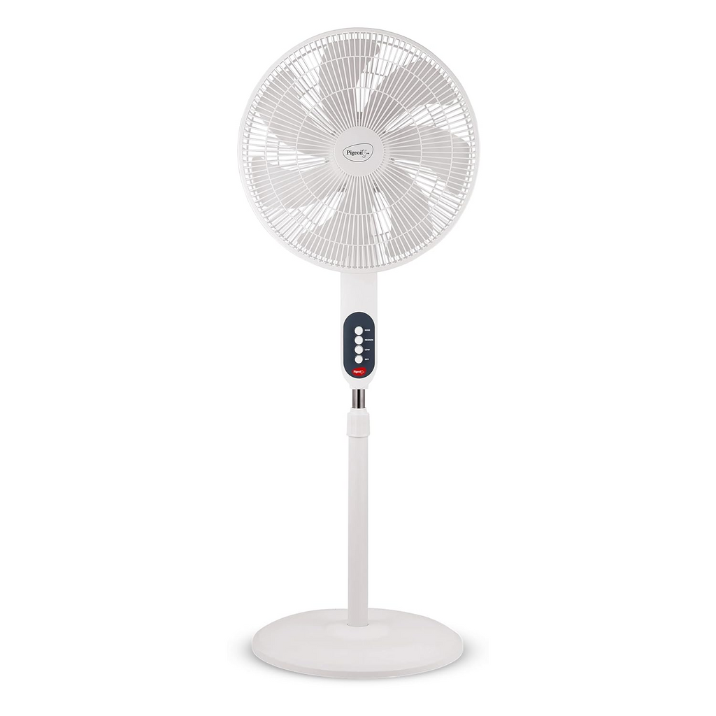 Pigeon Fantastic 7 Blade Pedestal Fan High Speed Airflow White