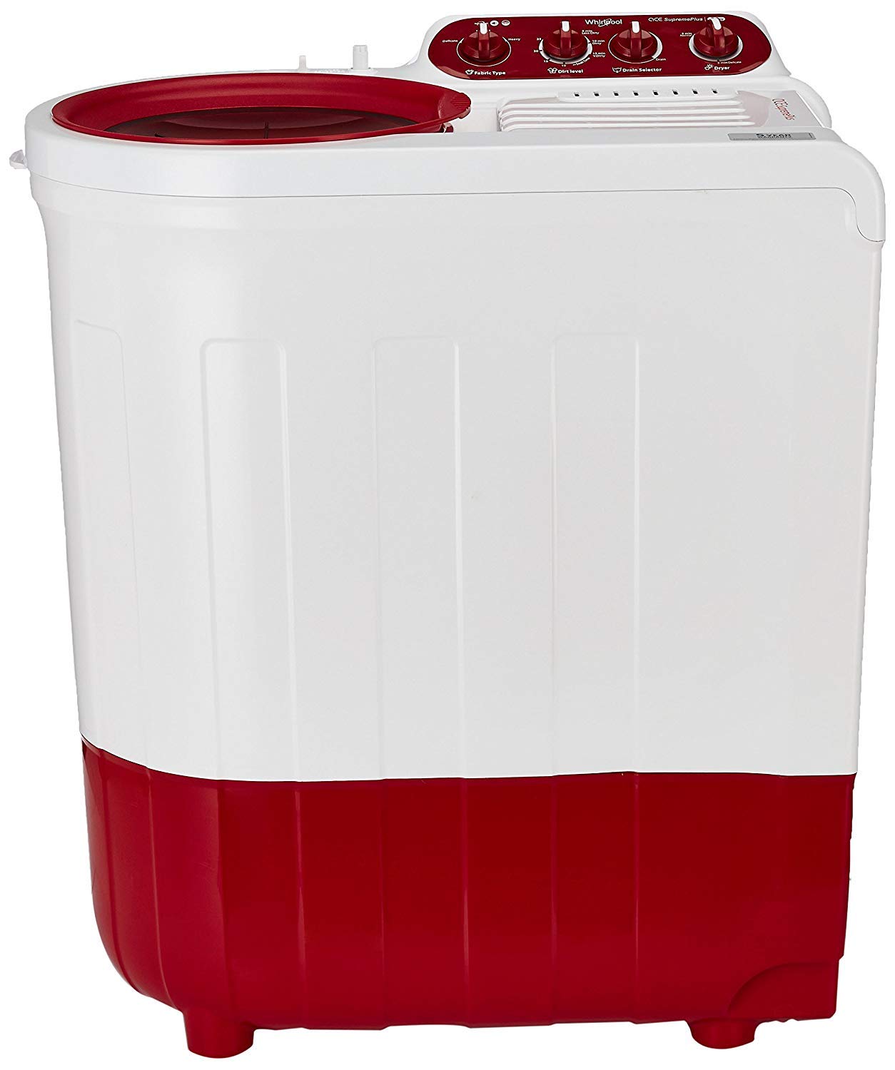 Whirlpool Ace Supreme Plus – 7 Kg 5-Star Semi-Automatic Washing Machine (Coral Red)