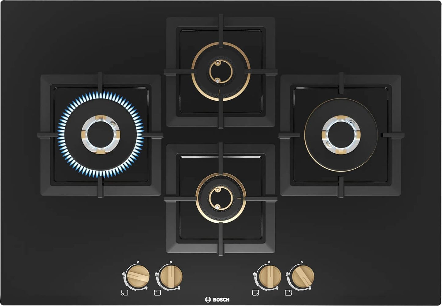 Bosch PNI7B6F20I 70 cm 4-Burner Built-In Gas Hob