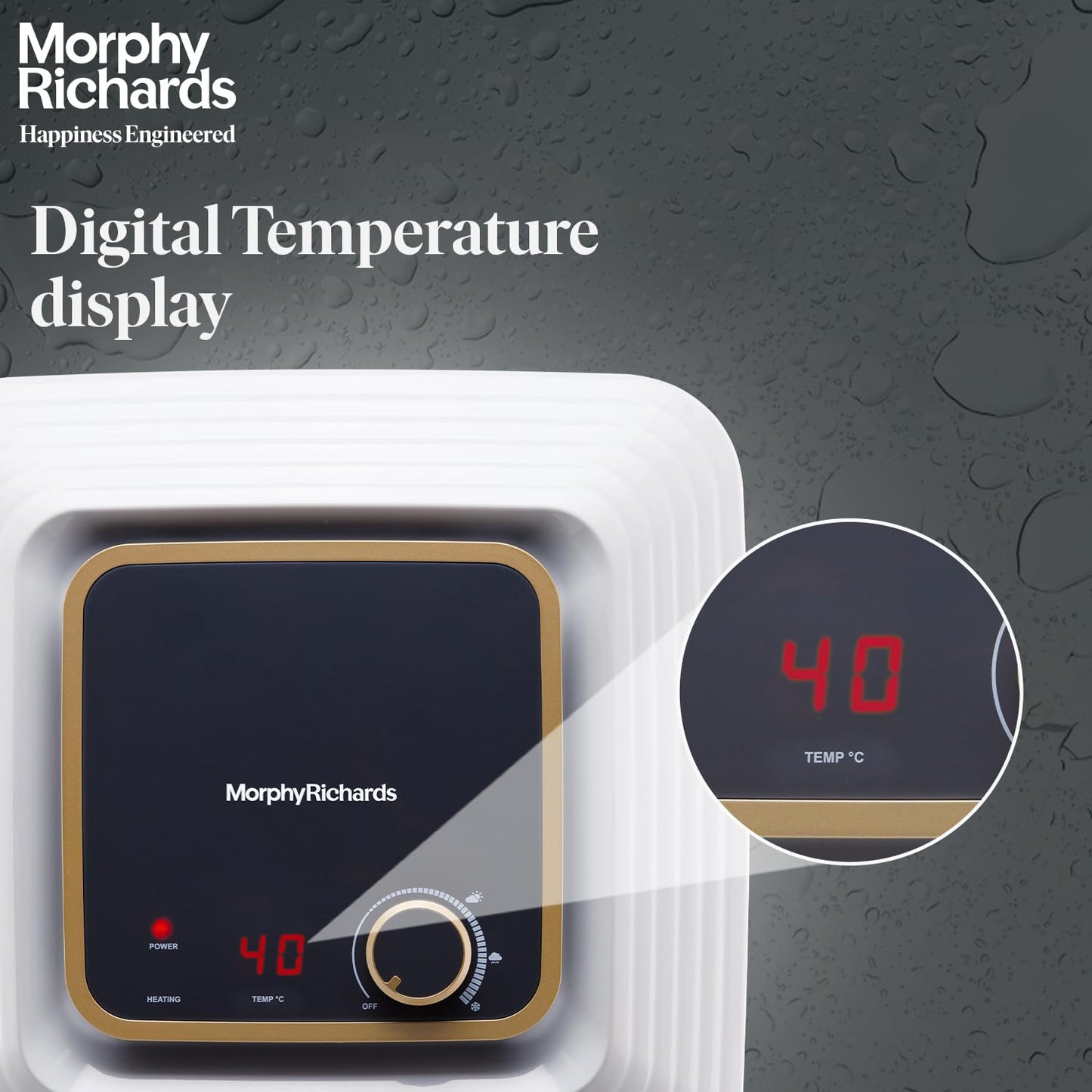 Morphy Richards MR Kube 25L Storage Water Heater – Model 840073
