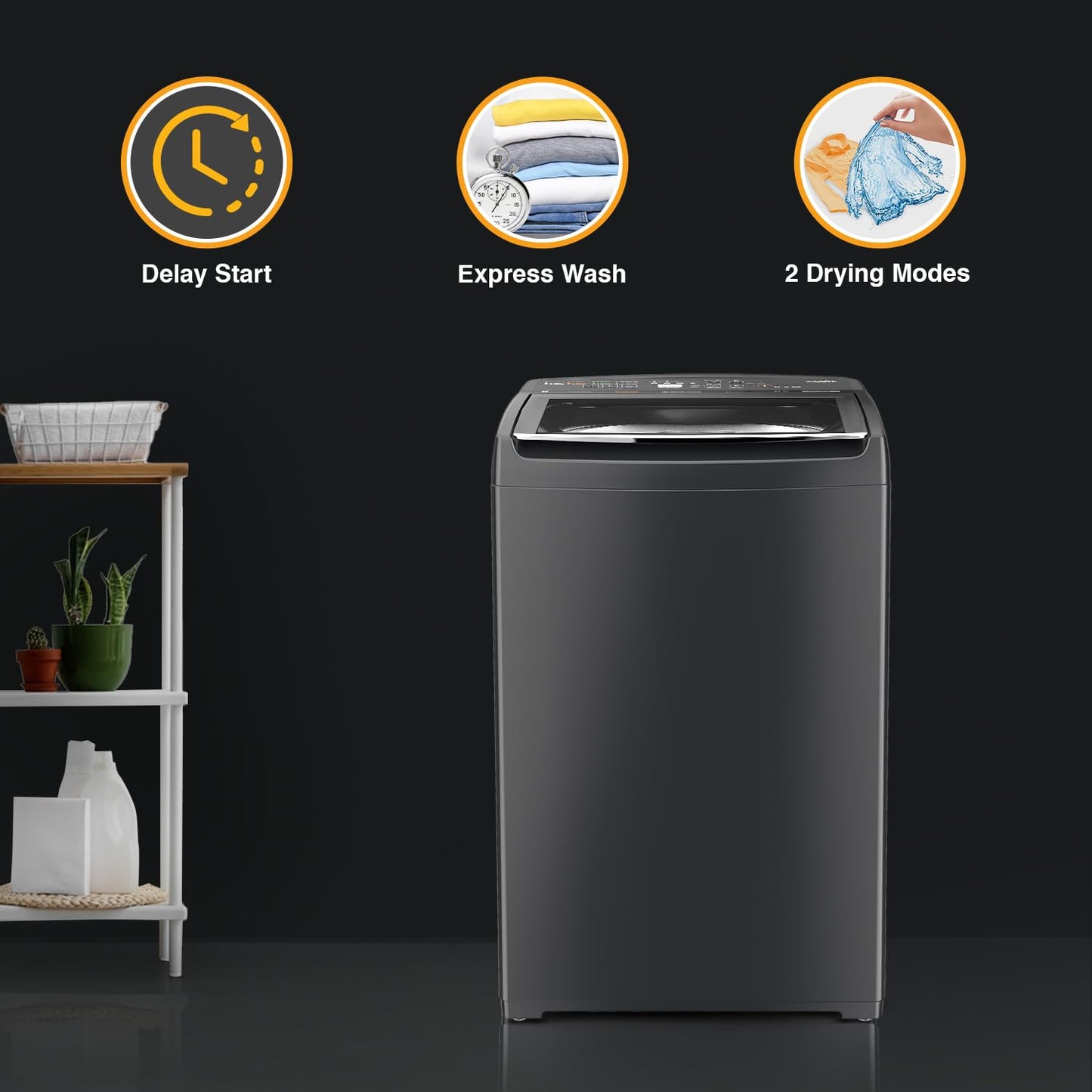 Whirlpool Stainwash Pro FA31631 – 7.5 kg 5-Star Fully Automatic Top Load Washing Machine with In-Built Heater