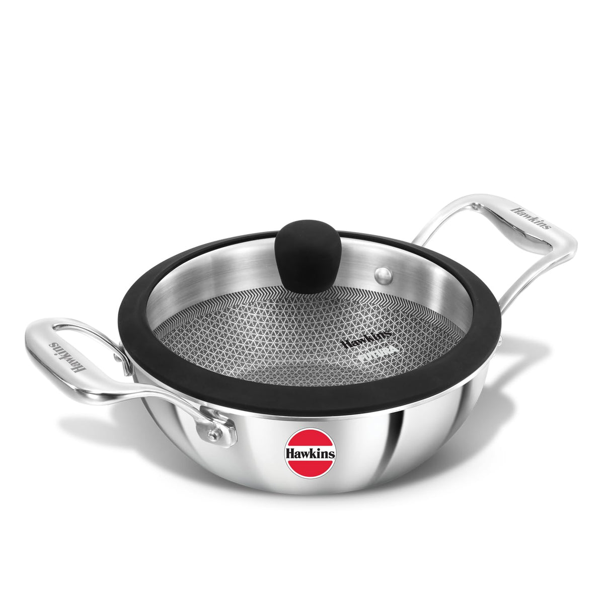 Hawkins PSNK15G Triply Shielded Nonstick Kadhai (1.5 L)
