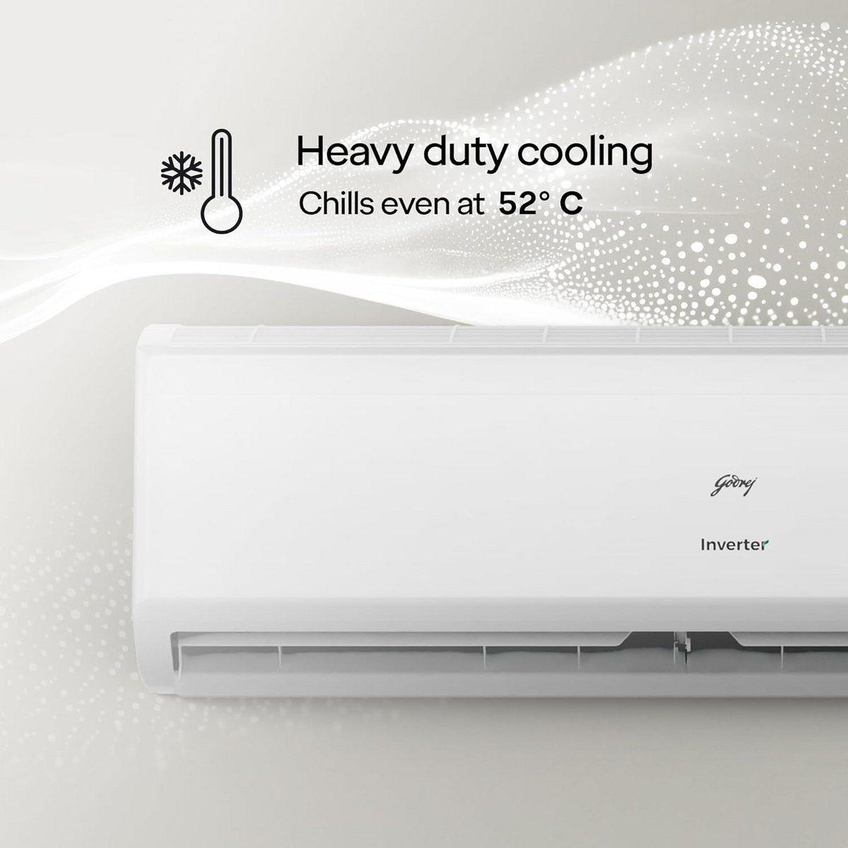 Godrej 18J5TG WA 1.5 Ton. 5-Star Efficiency. AI Powered Cooling.