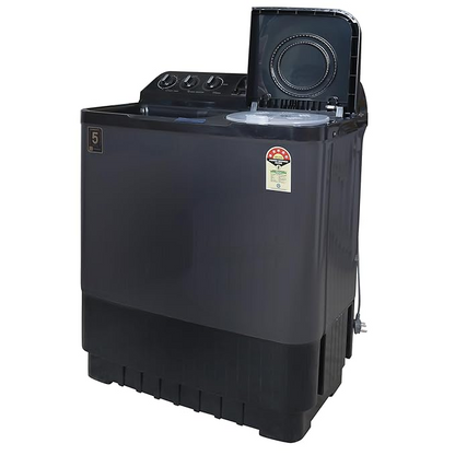 Haier 9 Kg 5 Star Semi Automatic Top Loading Washing Machine HTW90-196BBK