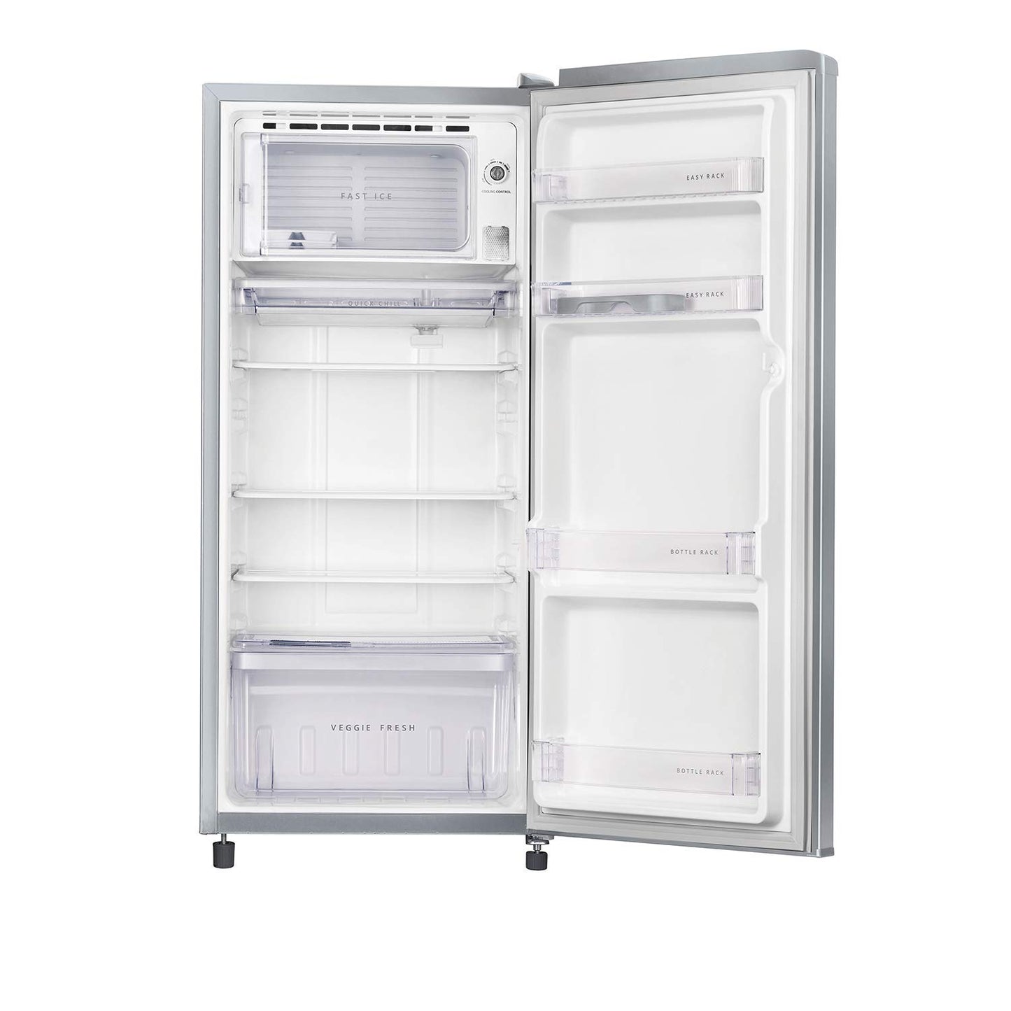 Whirlpool 190 L Single Door Refrigerator – 205 IMPC PRM 3S Lumina Steel‑Z (72511)