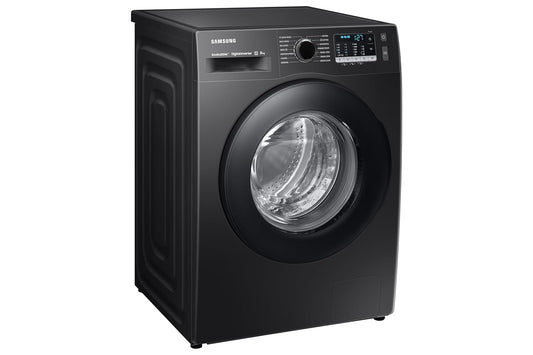 Samsung 8 kg, Hygiene Steam with Inbuilt Heater, Digital Inverter, Fully-Automatic Front Load Washing Machine (WW80TA046AB1TL, Black)