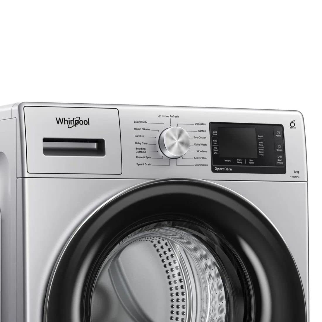 Whirlpool Xpert Care 8kg Front Load Washing Machine XO8014BYS (Model 33015)