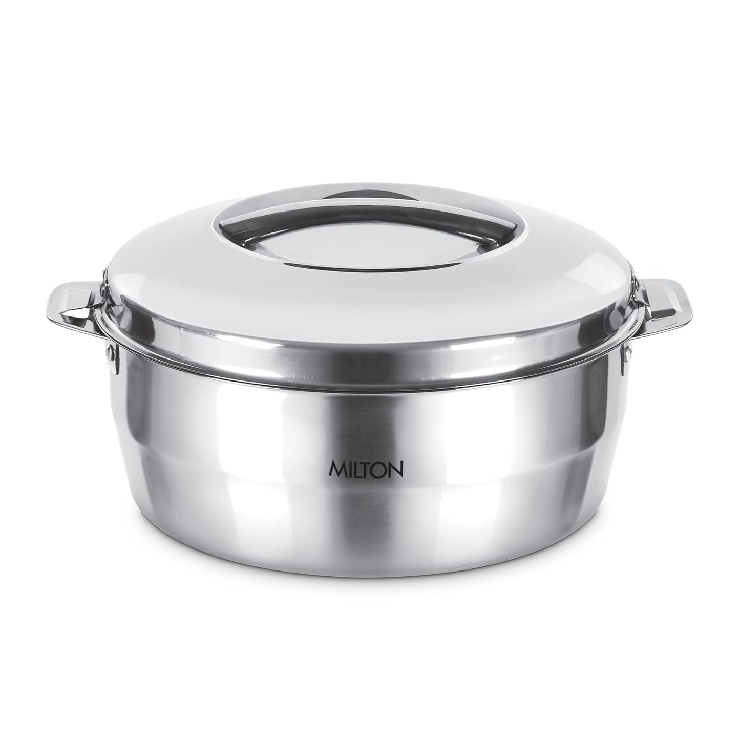Milton Empress 2000 Stainless Steel Casserole – 1900 ml, Double-Walled Insulated Hot Pot