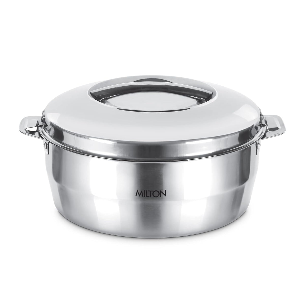 Milton Empress 2000 Stainless Steel Casserole – 1900 ml, Double-Walled Insulated Hot Pot