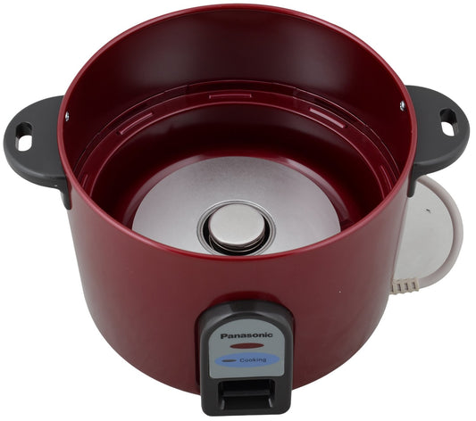 Panasonic SR-WA10E(GE9) Electric Rice Cooker – 1.0L, Red