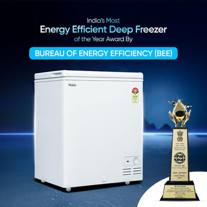 Haier HFC-230SM5 – 218L 5-Star Single Door Convertible Deep Freezer with Hard Top Design