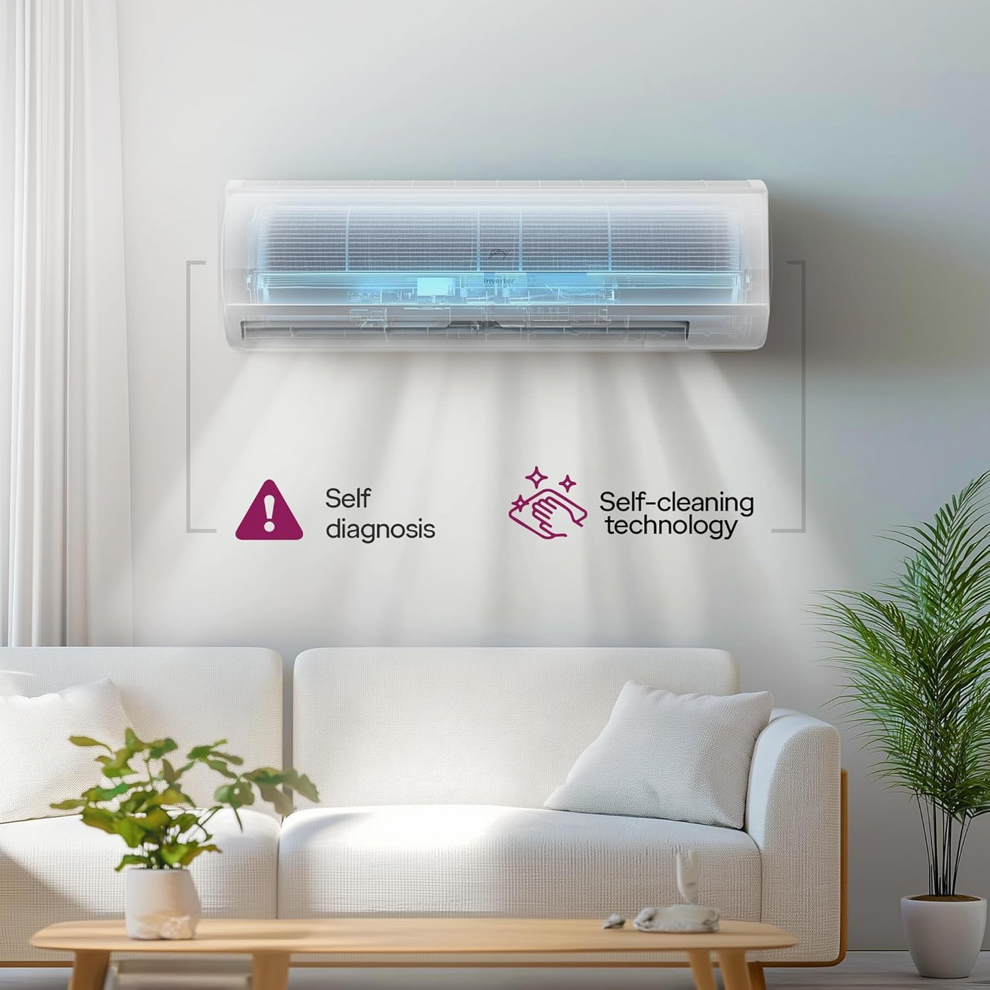 Godrej 18J5TG WA 1.5 Ton 5 Star Inverter Split Air Conditioner