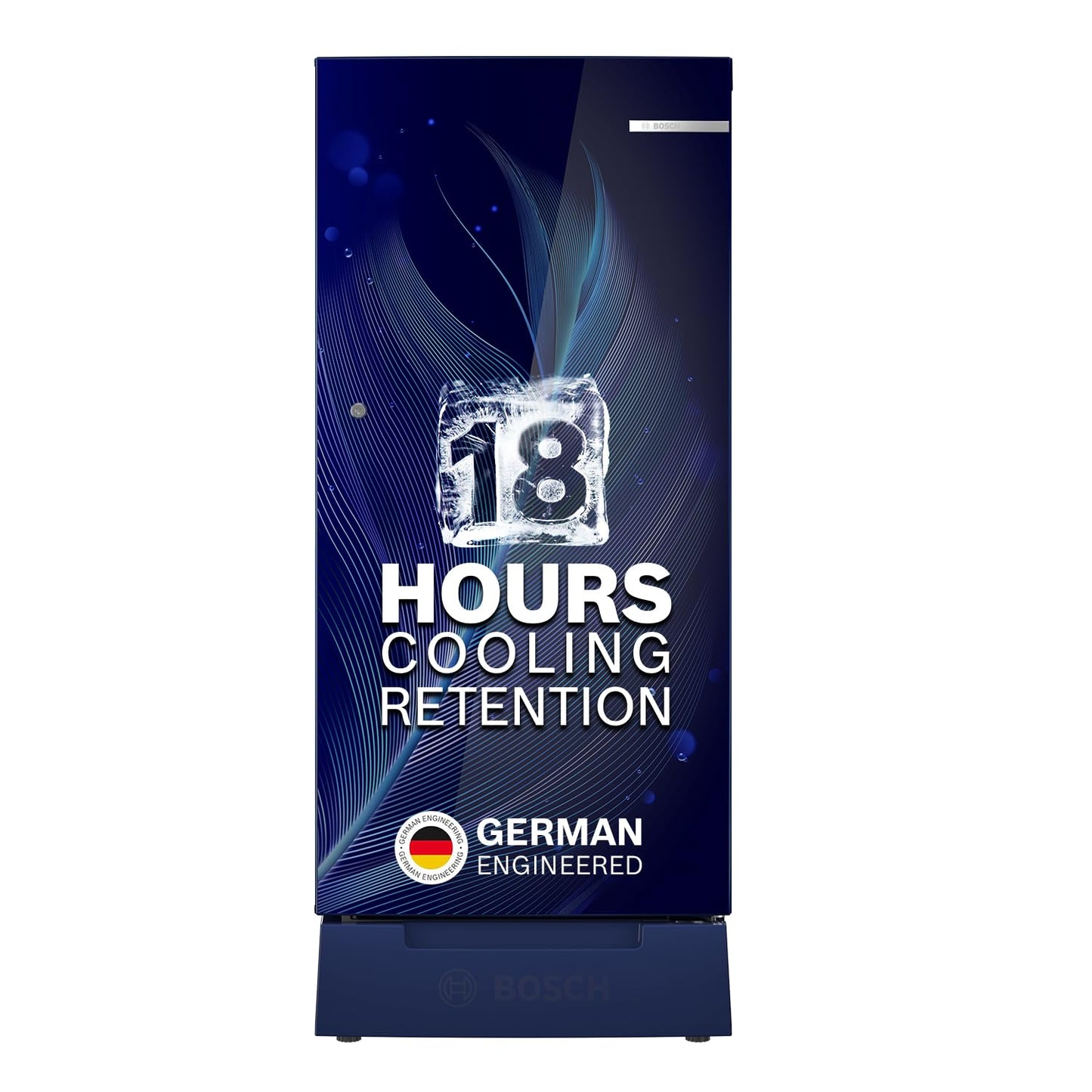 187 L 3 Star Capacity Single Door, Direct Cool Refrigerator with MultiBox, Cool Bottle Zone, XL Dry Storage (CST18B33PI, Pedestal, Blue Feather)