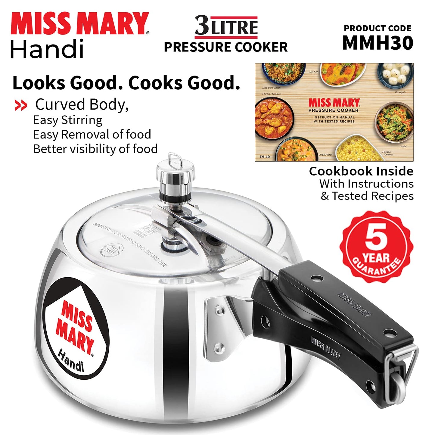 Hawkins Miss Mary Handi Pressure Cooker MMH30