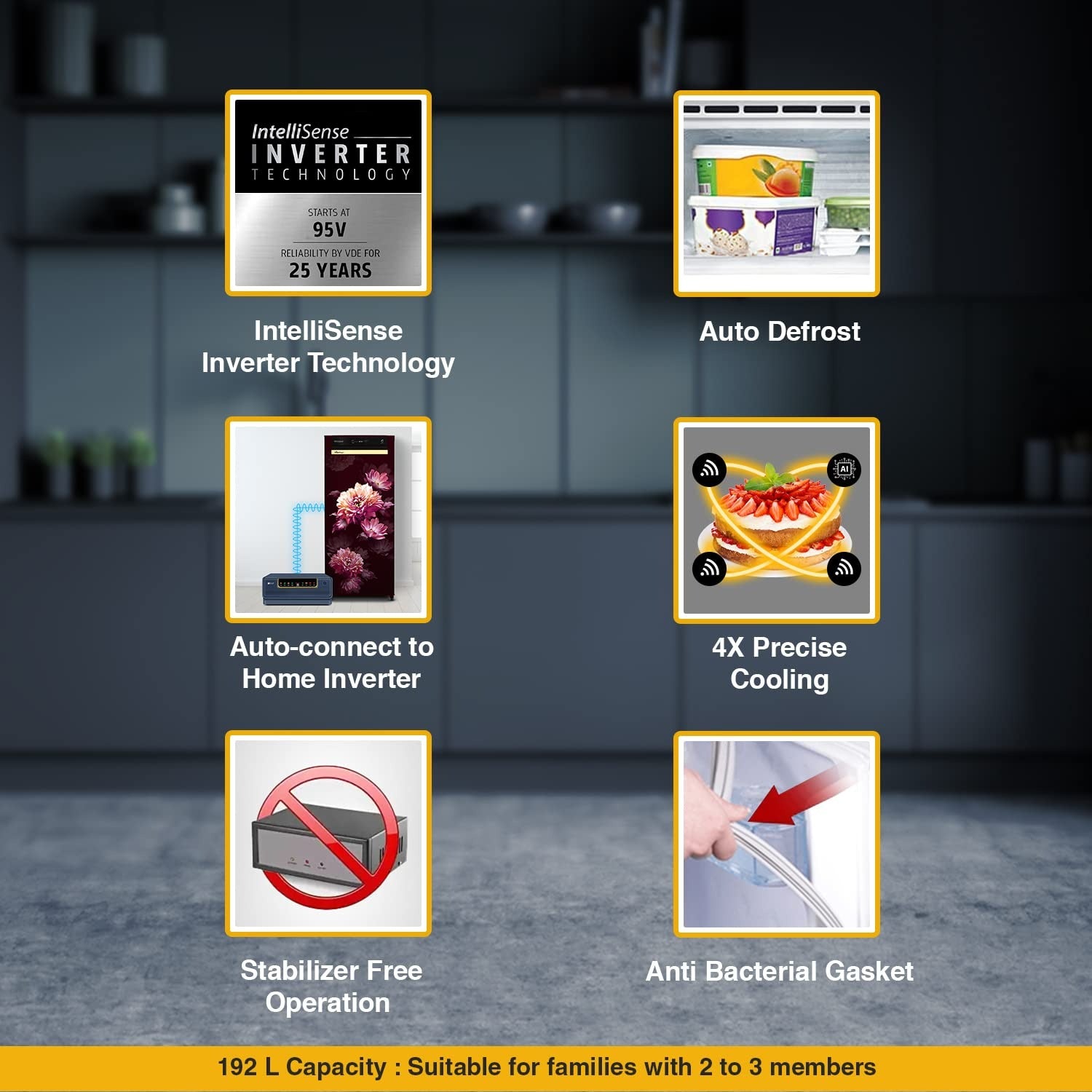 Whirlpool Vitamagic Pro 192L 3-Star Single Door Refrigerator (Wine