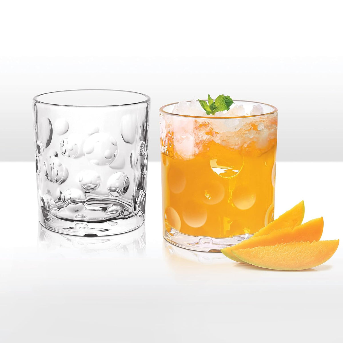 Treo Fizz Juice Tumbler Set – 250 ml (Set of 6)