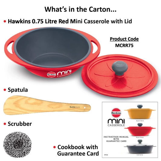 Hawkins Die-Cast Mini Casserole with Lid (MCRR75)
