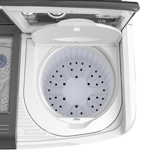 Godrej WS EDGE 75 5.0 TB3 M STGR – 7.5 kg Semi‑Automatic Top‑Load Washing Machine