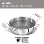 Hawkins PSNK15G Triply Shielded Nonstick Kadhai (1.5 L)