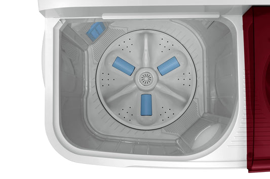 Samsung 8 kg, 5 star, Semi-Automatic Top Load Washing Machine (WT80C4000RR/TL, Air Turbo Drying, LIGHT GRAY,)